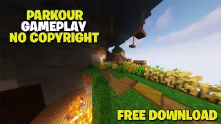 Minecraft Parkour | 5 Minutes No Copyright Gameplay | 1440p 60FPS | 34
