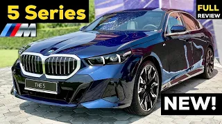 2024 BMW 5 Series G60 M Sport ALL NEW PREMIERE! FULL In-Depth Review Exterior Interior Infotainment