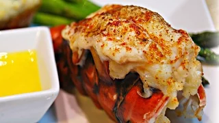 Broiled Lobster Tail in Under 7 mins! (Steakhouse Style)