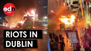 Dublin Riots: Mob Violence in City Centre in Response to Stabbings