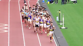 [4k]ハーフマラソン　1部　関東インカレ2022  13年ぶりの大会新記録　2022年5月22日(日)