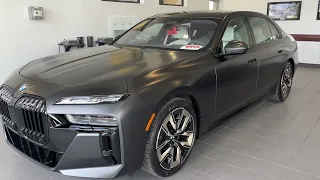 2023 BMW All NEW 760i Frozen Black