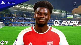 EA FC 24 - Chelsea vs. Arsenal - Premier League 23/24 Gameplay at Emirates Stadium I PS5™ [4k60]