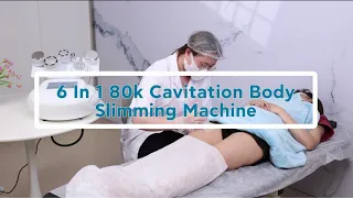 How to Install 6 in 1 80k Cavitation Slimming Machine | Konmison JF677