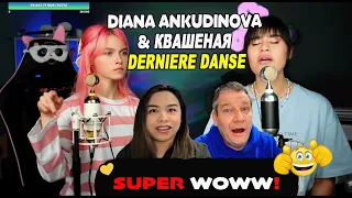 Diana Ankudinova &  Квашеная - Derniere Danse | Couple REACTION