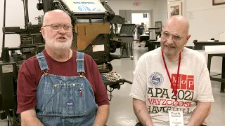 Dave Seat talks with Frank Romano | Linotype Legacy Series 10a