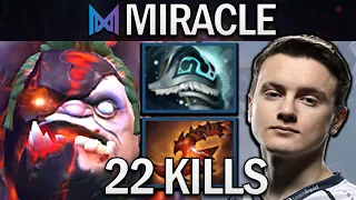 Pudge Dota 2 Gameplay Nigma.Miracle with 22 Kills and Standard New Build #dota #dota2