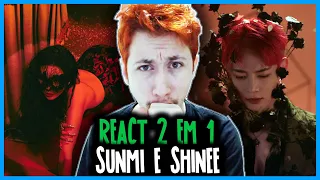 REACT 2 EM 1 | SUNMI - TAIL E SHINEE - DON'T CALL ME