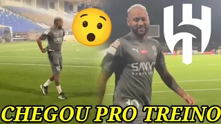 OLHA COMO FOI A CHEGADA DE NEYMAR PRO TREINO DO AL-HILAL HOJE 😯