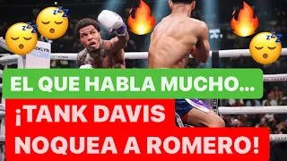 ¡GERVONTA NOQUEA Y ACABA CON ROLLY ROMERO! #GervontaDavis