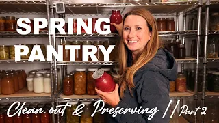Spring Pantry Cleaning (Part 2)  Canning Cranberry Applesauce, Black Beans, Batch Baking