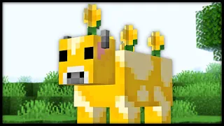 So I added the Moobloom to Minecraft… [Datapack]