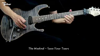 The Weeknd - Save Your Tears Guitar Instrumental Cover