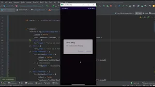 Alert Dialog | Android Jetpack Compose #19