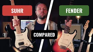 Fender American Standard vs a Suhr Classic S - My Strats Compared.
