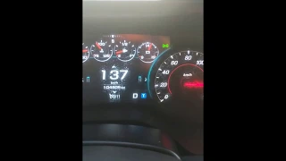 Chevrolet Camaro 2016 3.6 V6 0-150 km/h acceleration