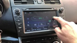 Mazda 6 removal radio BOSE system -Andorid 8 octo core