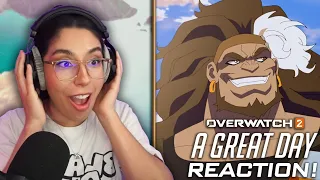 *NEW* Overwatch 2 Mauga: "A Great Day" Cinematic Trailer | REACTION!!