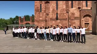 Всеармянский флешмоб AriPariQochari 2018!!!
