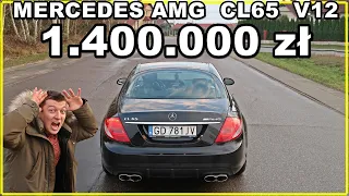 Był droższy od Maybacha! Mercedes AMG CL65 V12 1000Nm!