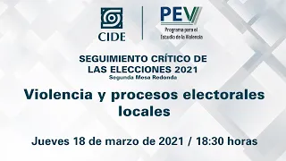 Violencia y procesos electorales locales | Mesa redonda