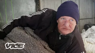 Obdachlose erzählen, wie sie den Winter überstehen