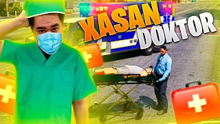 XASAN DOKTOR | GTA 5  GRAND RP | O'ZBEKCHA LETSPLAY