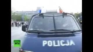 Russia vs Poland fans EURO 2012