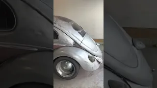 1957 VW Volkswagen oval window beetle