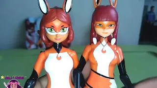 Miraculous LadyBug Action Figure UNBOXING Review Rena Rouge & Volpina