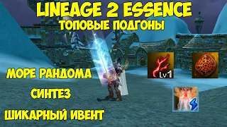 Много подарков для персонажа в Lineage 2 Essence.