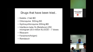 [Webinar 01] 1st Clinical Updates in COVID-19