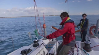 Prendre un ris - Mini-tuto croisière Les Glénans