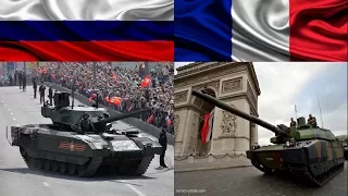 T-14 Armata (Russia) vs AMX Leclerc (France)