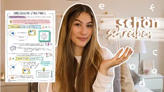 Tipps für eine schöne Handschrift & Wie sich meine Handschrift verändert hat I Shalina Chantal