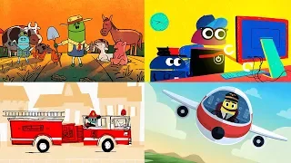 StoryBots | Learning Songs About Jobs & Professions For Kids | Firefighter, Software Engineer & Vet