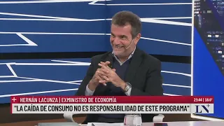 Hernán Lacunza: "Hoy estamos mejor que el día uno del gobierno"