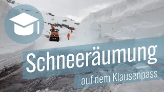 Schneeräumung Klausenpass | Reportage | Studio 1