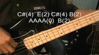 "Jam On It" Newcleus Bass Guitar Lesson R&B Funk @EricBlackmonGuitar