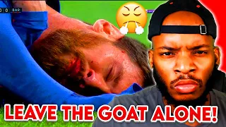 😡😡Players Hunting Lionel Messi ► 20 Horror Tackles REACTION!