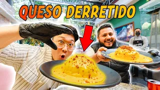 ¡¡LA FAMOSA HAMBURGUESA CON QUESO DERRETIDO!!