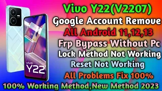 Vivo Y22(V2207)Frp Bypas/Vivo Y22 Frp Bypass Android 13/ Google Account Bypass Without Pc/gsm devil