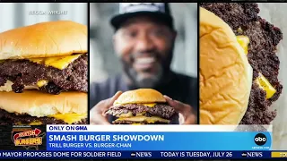 BunB's Trill Burger versus Burger Chan for Houston's best smash burger