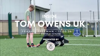 Everton U14s Frankie Freeman & Coach Tom | @TOMOWENSUK