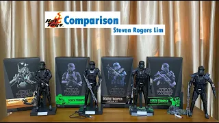 Hot Toys Comparison Death Trooper Specialist Deluxe MMS399 Star Wars Rogue One