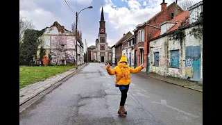 4K Doel Walkthrough Abandoned Ghost Town, Belgium 2021