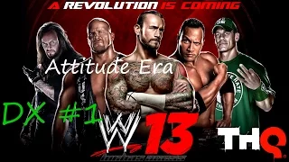 WWE 13 PC Attitude Era - DX |Прохождение| - Часть 1