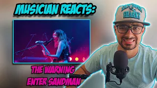 Musician Reacts to the Warning - Enter Sandman | Full Breakdown @RenMakesMusic #reaction