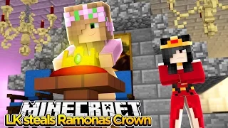 Minecraft - LITTLE KELLY STEALS RAMONAS CROWN!