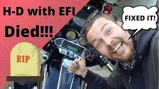 Harley Davidson won't stay running or running poorly with EFI